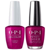 OPI GelColor + Infinite Shine Flashbulb Fuchsia #B31-Gel Nail Polish + Lacquer-Universal Nail Supplies