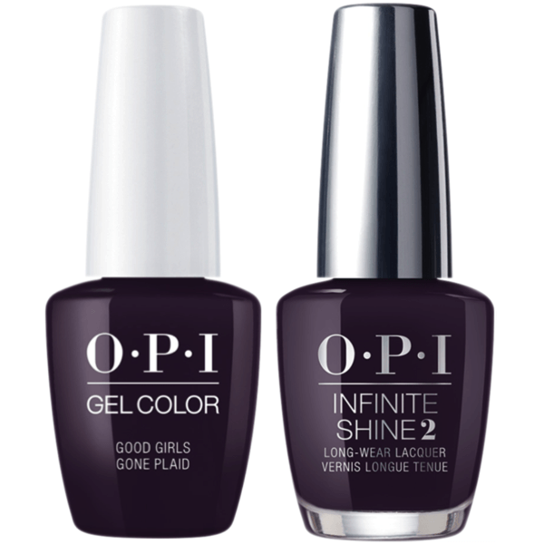 OPI GelColor + Infinite Shine Good Girls Gone Plaid #U16-Gel Nail Polish + Lacquer-Universal Nail Supplies