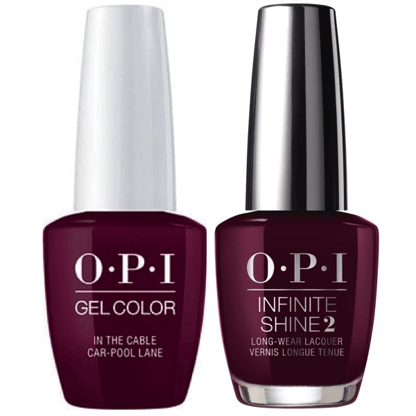 OPI GelColor + Infinite Shine In The Cable Car-Pool Lane #F62-Gel Nail Polish + Lacquer-Universal Nail Supplies
