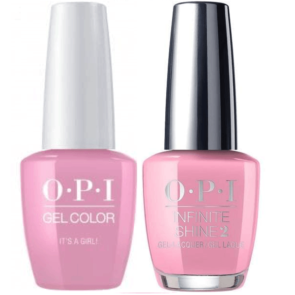 OPI GelColor + Infinite Shine It's A Girl #H39-Gel Nail Polish + Lacquer-Universal Nail Supplies