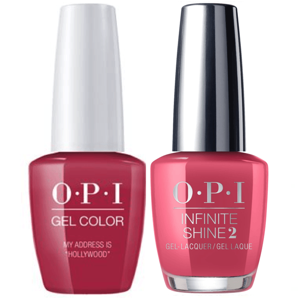OPI GelColor + Infinite Shine My Address Is "Hollywood" #T31-Gel Nail Polish + Lacquer-Universal Nail Supplies