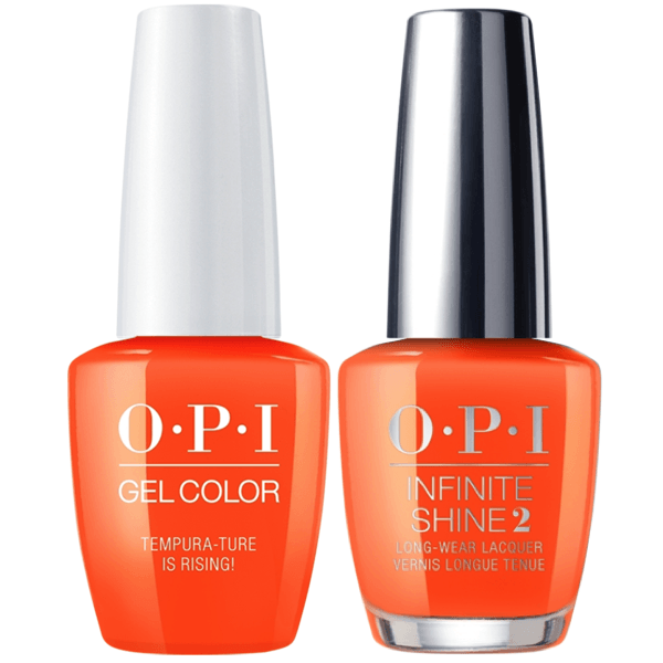 OPI GelColor + Infinite Shine Tempura-Ture Is Rising #T89-Gel Nail Polish + Lacquer-Universal Nail Supplies