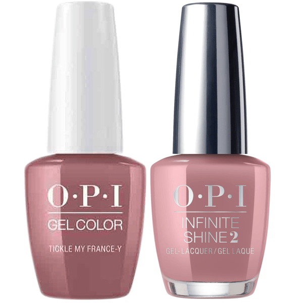 OPI GelColor + Infinite Shine Tickle My France-y #F16-Gel Nail Polish + Lacquer-Universal Nail Supplies
