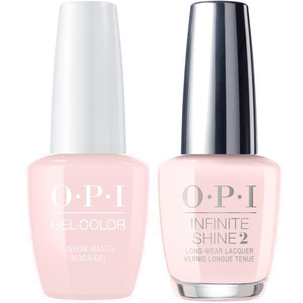 OPI GelColor Lisbon Wants Moor OPI #L16 + Infinite Shine #L16