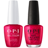 OPI GelColor + Matching Lacquer A Little Guilt Under the Kilt #U12-Gel Nail Polish + Lacquer-Universal Nail Supplies
