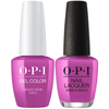 OPI GelColor + Matching Lacquer Arigato From Tokyo #T82-Gel Nail Polish + Lacquer-Universal Nail Supplies