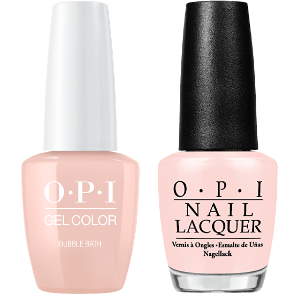 OPI GelColor + Matching Lacquer Bubble Bath #S86-Gel Nail Polish + Lacquer-Universal Nail Supplies