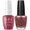 OPI GelColor + Matching Lacquer Chicago Champagne Toast #S63-Gel Nail Polish + Lacquer-Universal Nail Supplies