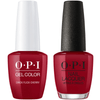 OPI GelColor + Matching Lacquer Chick Flick Cherry #H02-Gel Nail Polish + Lacquer-Universal Nail Supplies