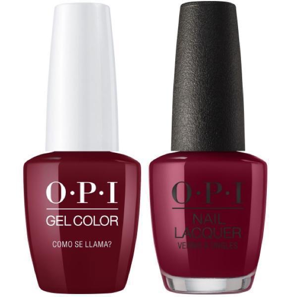 OPI GelColor + Matching Lacquer Como Se Llama? #P40-Gel Nail Polish + Lacquer-Universal Nail Supplies