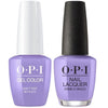 OPI GelColor + Matching Lacquer Don't Toot My Flute #P34-Gel Nail Polish + Lacquer-Universal Nail Supplies