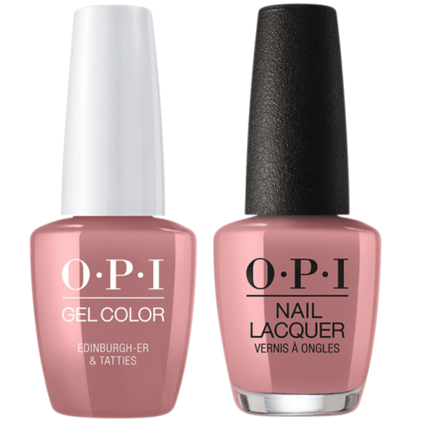 OPI GelColor + Matching Lacquer Edinburgh-er & Tatties #U23-Gel Nail Polish + Lacquer-Universal Nail Supplies