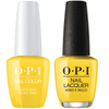 OPI GelColor + Matching Lacquer Exotic Birds Do Not Tweet #F91-Gel Nail Polish + Lacquer-Universal Nail Supplies