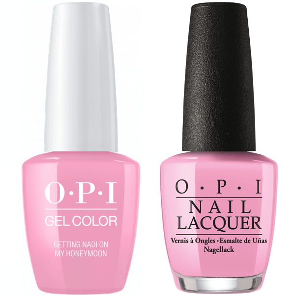 OPI GelColor + Matching Lacquer Getting Nadi On My Honeymoon #F82-Gel Nail Polish + Lacquer-Universal Nail Supplies