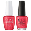 OPI GelColor + Matching Lacquer Go With The Lava Flow #H69-Gel Nail Polish + Lacquer-Universal Nail Supplies