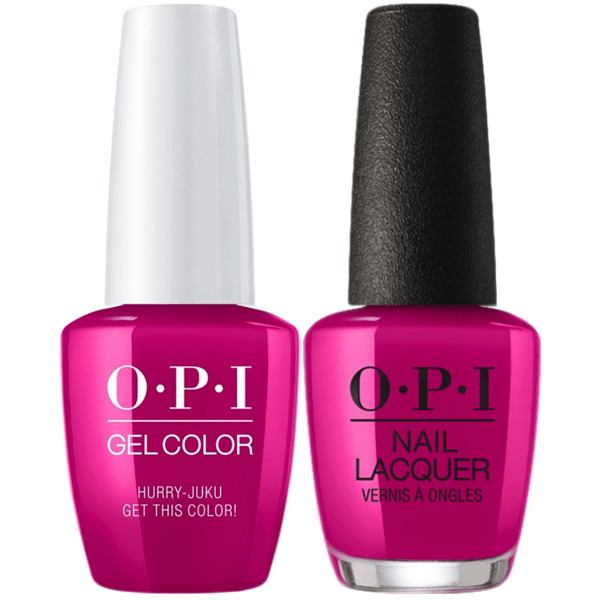 OPI GelColor + Matching Lacquer Hurry-Juku Get This Color! #T83-Gel Nail Polish + Lacquer-Universal Nail Supplies