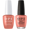 OPI GelColor + Matching Lacquer I'll Have A Gin & Tectonic #I61-Gel Nail Polish + Lacquer-Universal Nail Supplies