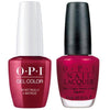 OPI GelColor + Matching Lacquer I'm Not Really A Waitress #H08-Gel Nail Polish + Lacquer-Universal Nail Supplies