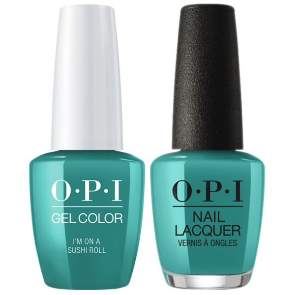 OPI GelColor + Matching Lacquer I'm On A Sushi Roll #T87-Gel Nail Polish + Lacquer-Universal Nail Supplies