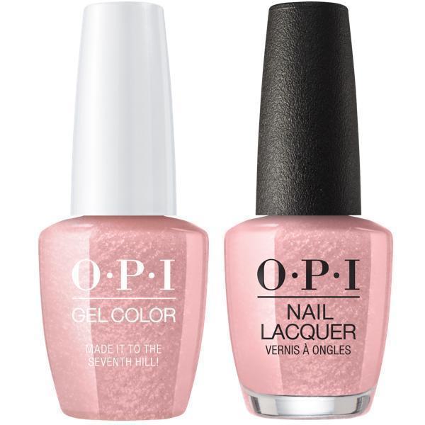 OPI GelColor + Matching Lacquer Made It To The Seventh Hill! #L15