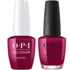 OPI GelColor + Matching Lacquer Miami Beet #B78-Gel Nail Polish + Lacquer-Universal Nail Supplies