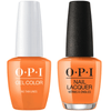 OPI GelColor + Matching Lacquer No Tan Lines #F90-Gel Nail Polish + Lacquer-Universal Nail Supplies