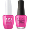 OPI GelColor + Matching Lacquer No Turning Back From Pink Street #L19-Gel Nail Polish + Lacquer-Universal Nail Supplies
