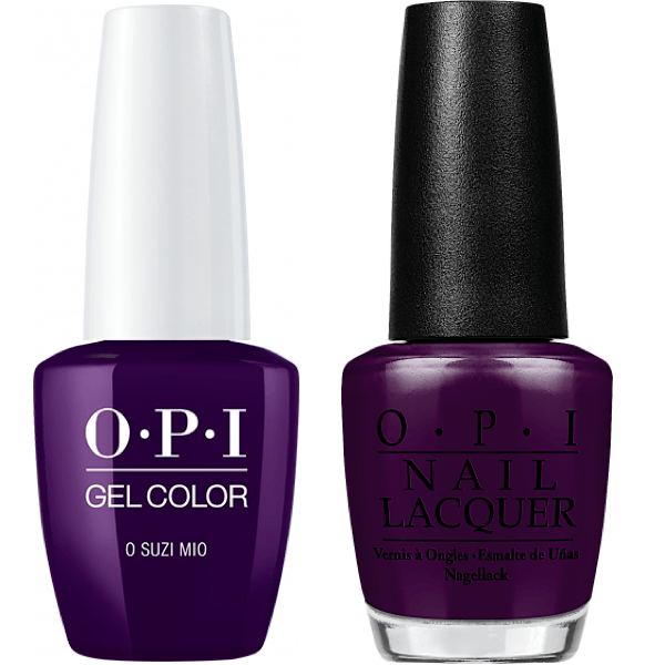 OPI GelColor + Matching Lacquer O Suzi Mio #V35-Gel Nail Polish + Lacquer-Universal Nail Supplies