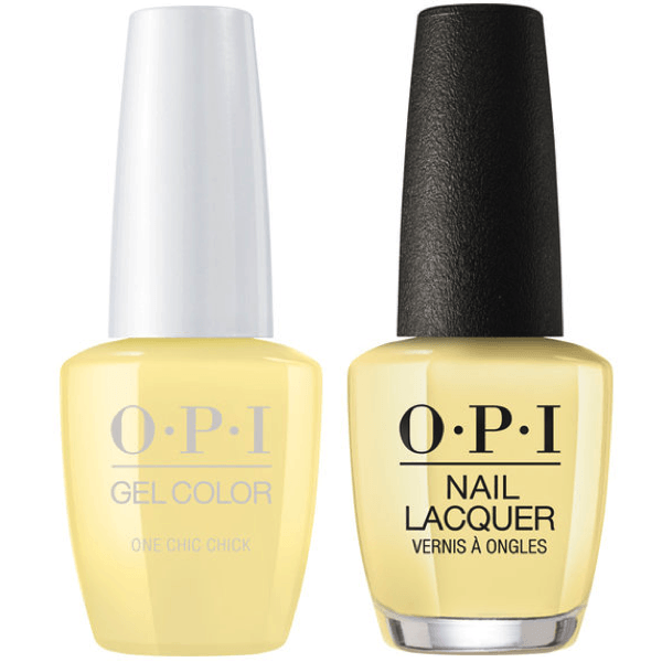 OPI GelColor + Matching Lacquer One Chic Chick #T73-Gel Nail Polish + Lacquer-Universal Nail Supplies