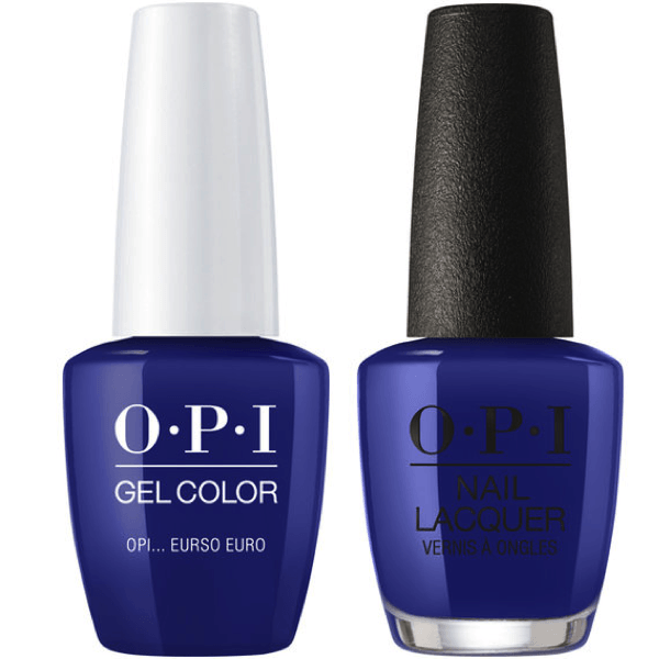 OPI GelColor + Matching Lacquer OPI... Eurso Euro #E72-Gel Nail Polish + Lacquer-Universal Nail Supplies
