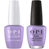 OPI GelColor + Matching Lacquer Polly Want A Lacquer #F83-Gel Nail Polish + Lacquer-Universal Nail Supplies