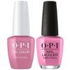 OPI GelColor + Matching Lacquer Rice Rice Baby #T80-Gel Nail Polish + Lacquer-Universal Nail Supplies