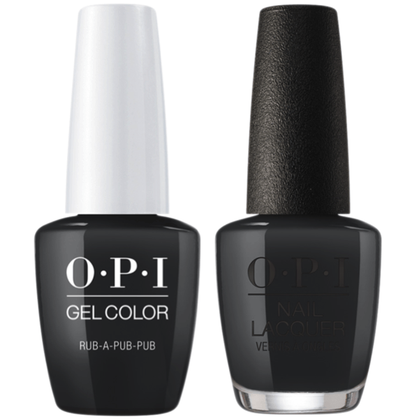 OPI GelColor + Matching Lacquer Rub-A-Pub-Pub #U18-Gel Nail Polish + Lacquer-Universal Nail Supplies
