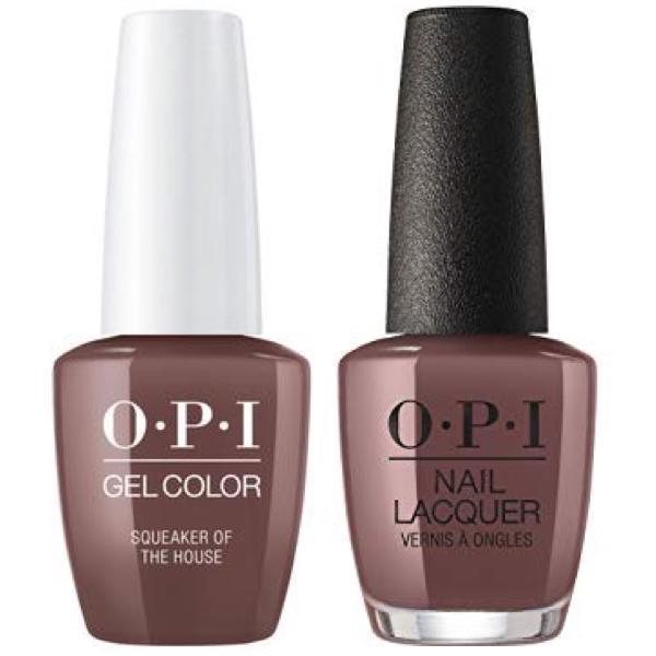 OPI GelColor + Matching Lacquer Squeaker Of The House #W60-Gel Nail Polish + Lacquer-Universal Nail Supplies