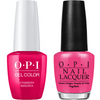 OPI GelColor + Matching Lacquer Strawberry Margarita #M23-Gel Nail Polish + Lacquer-Universal Nail Supplies