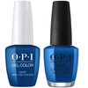 OPI GelColor + Matching Lacquer Super Trop-i-cal-i-fiji-istic #F87-Gel Nail Polish + Lacquer-Universal Nail Supplies