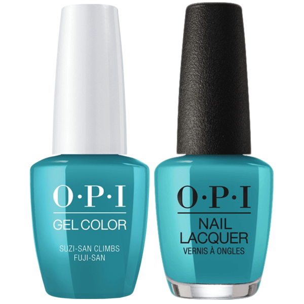 OPI GelColor + Matching Lacquer Suzi-San Climbs Fuji-San #T88-Gel Nail Polish + Lacquer-Universal Nail Supplies