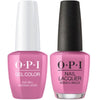 OPI GelColor + Matching Lacquer Suzi Will Quechua Later! #P31-Gel Nail Polish + Lacquer-Universal Nail Supplies