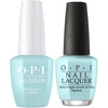 OPI GelColor + Matching Lacquer Suzi Without A Paddle #F88-Gel Nail Polish + Lacquer-Universal Nail Supplies
