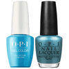 OPI GelColor + Matching Lacquer Teal The Cows Come Home #B54-Gel Nail Polish + Lacquer-Universal Nail Supplies
