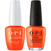 OPI GelColor + Matching Lacquer Tempura-Ture Is Rising #T89-Gel Nail Polish + Lacquer-Universal Nail Supplies
