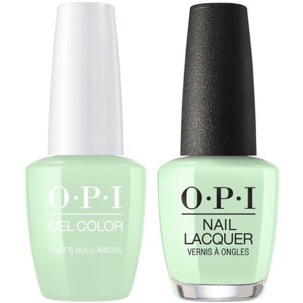 OPI GelColor + Matching Lacquer That's Hula-rious! #H65-Gel Nail Polish + Lacquer-Universal Nail Supplies