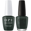 OPI GelColor + Matching Lacquer Things I've Seen In Aber-Green #U15-Gel Nail Polish + Lacquer-Universal Nail Supplies