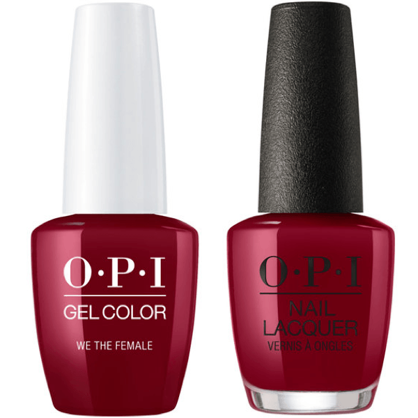 OPI GelColor + Matching Lacquer We The Female #W64-Gel Nail Polish + Lacquer-Universal Nail Supplies