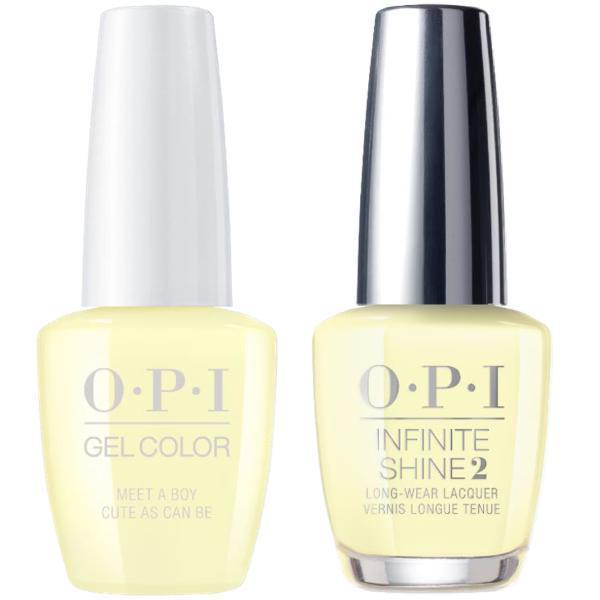 OPI GelColor Meet A Boy Cute As Can Be #G42 + Infinite Shine #G42-Gel Nail Polish + Lacquer-Universal Nail Supplies