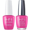 OPI GelColor No Turning Back From Pink Street #L19 + Infinite Shine #L19-Gel Nail Polish + Lacquer-Universal Nail Supplies
