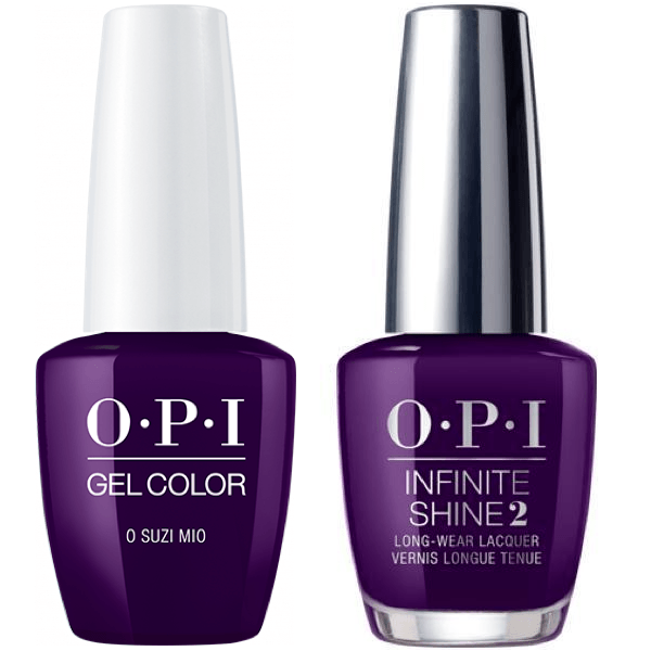 OPI GelColor O Suzi Mio #V35 + Infinite Shine #V35-Gel Nail Polish + Lacquer-Universal Nail Supplies