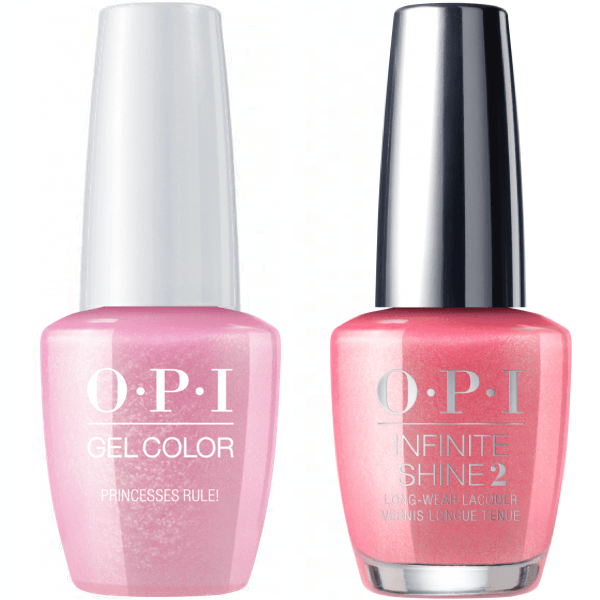 OPI GelColor Princesses Rule! #R44 + Infinite Shine #R44-Gel Nail Polish + Lacquer-Universal Nail Supplies