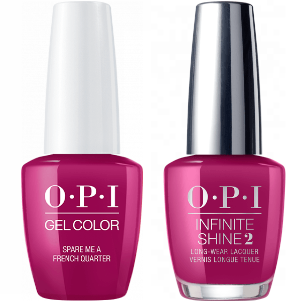 OPI GelColor Spare Me A French Quarter? #N55 + Infinite Shine #N55-Gel Nail Polish + Lacquer-Universal Nail Supplies