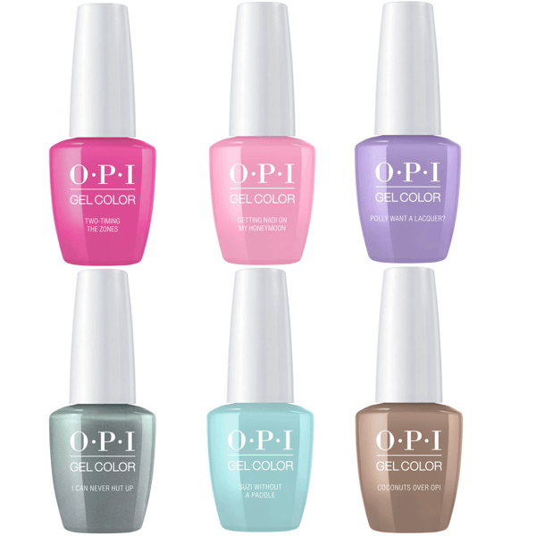 OPI GelColor Spring 2017 Fiji Collection #1